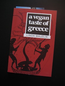 Cover A Vegan Taste of Greece kookboek (Linda Mazjlik)